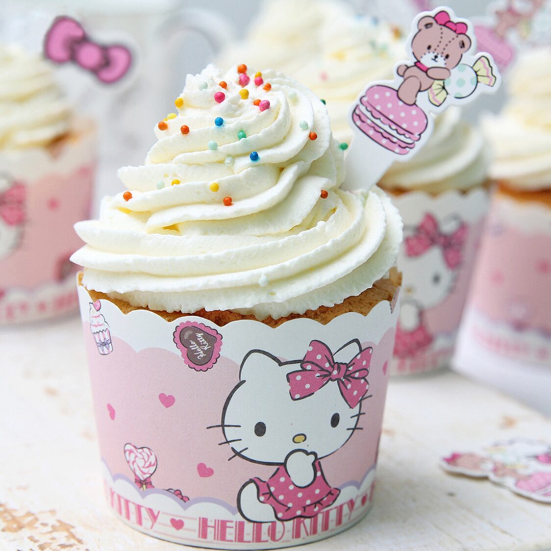 Chefmade Paper Baking Cups Hello Kitty - 1898CM - KT7069 - Metro Singapore Departmental Store - Celebrating 69 Years in SG