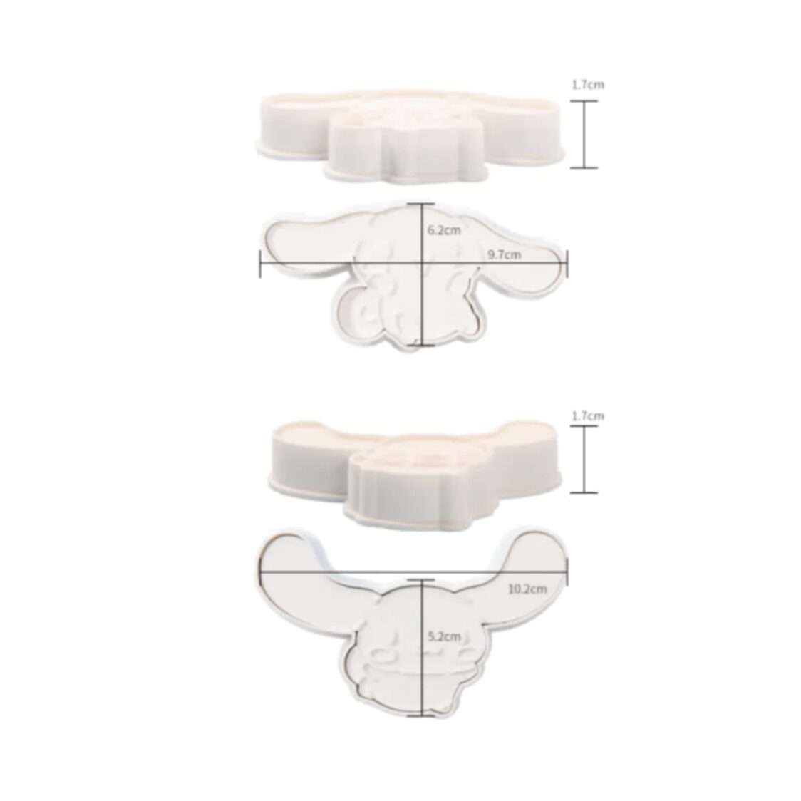 Chefmade Pp Biscuit Mould 4pcs WH Cinnamoroll 1898cm - CL5013 - Metro Singapore Departmental Store - Celebrating 69 Years in SG