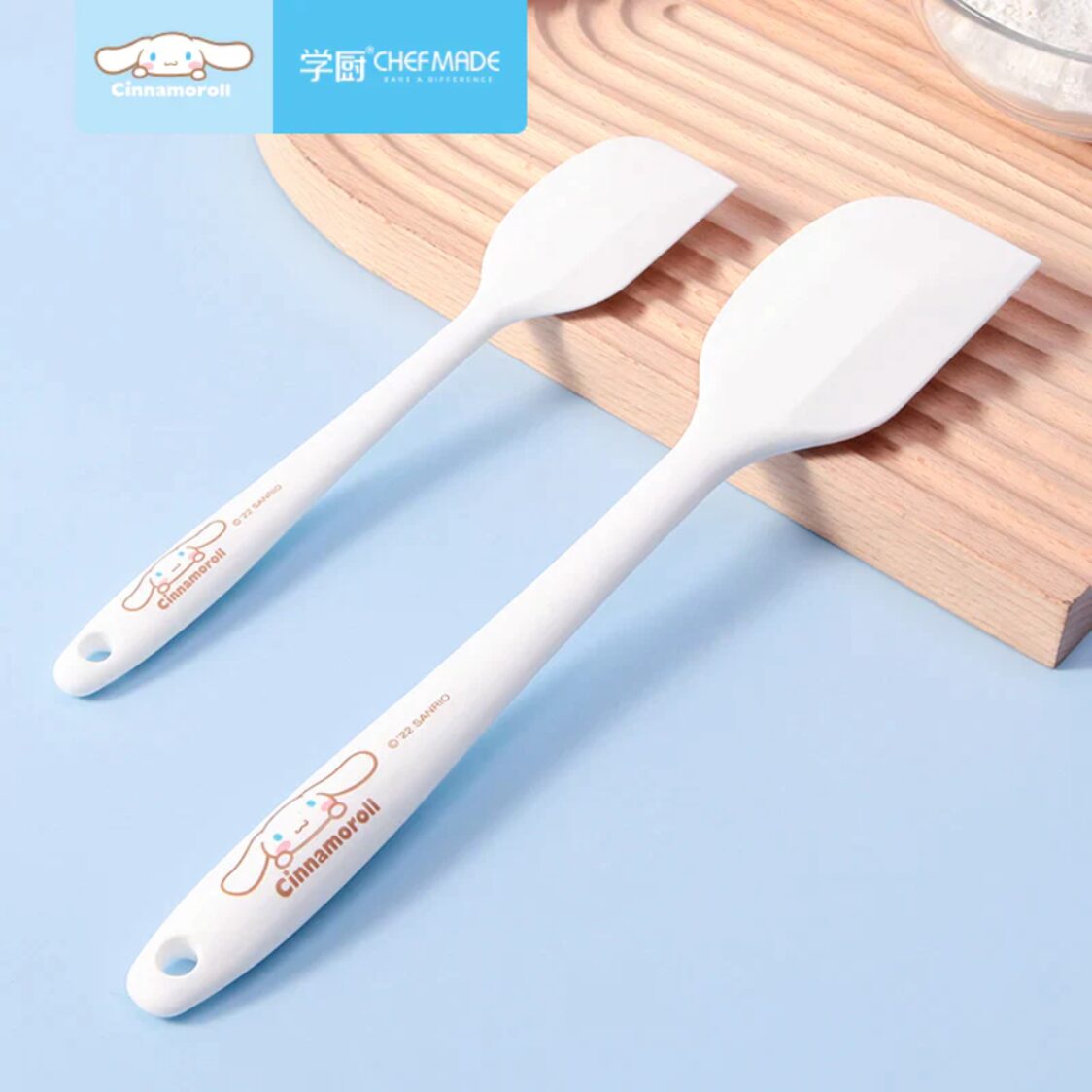 Chefmade Silicone Spatula 2pcs White Cinnamoroll 1898cm - CL5003 - Metro Singapore Departmental Store - Celebrating 69 Years in SG