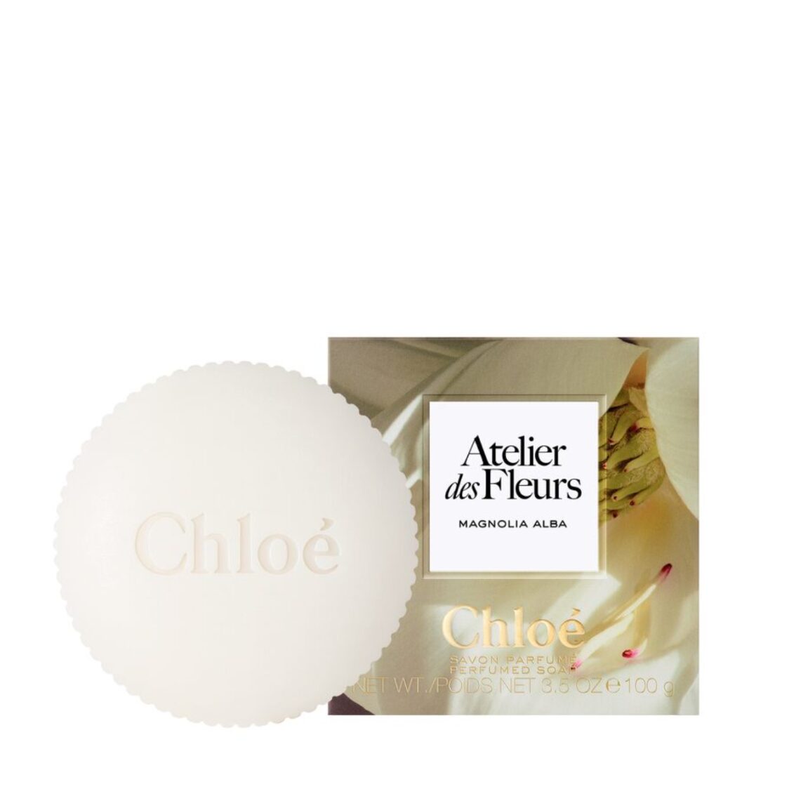 Chloé Atelier des Fleurs Magnolia Alba Perfumed Soap 100g - Metro Singapore Departmental Store - Celebrating 69 Years in SG