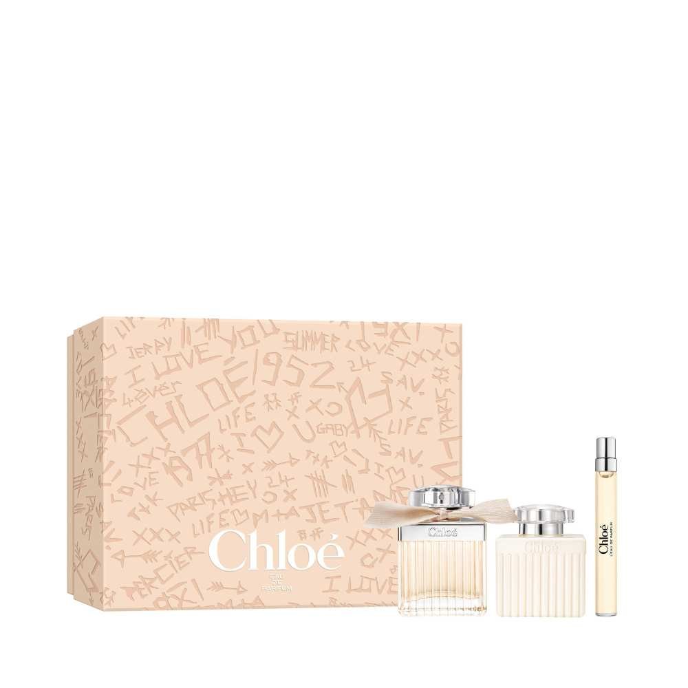 Chloé Eau de Parfum for Women and Body Lotion Trio Gift Set - Metro Singapore Departmental Store - Celebrating 69 Years in SG