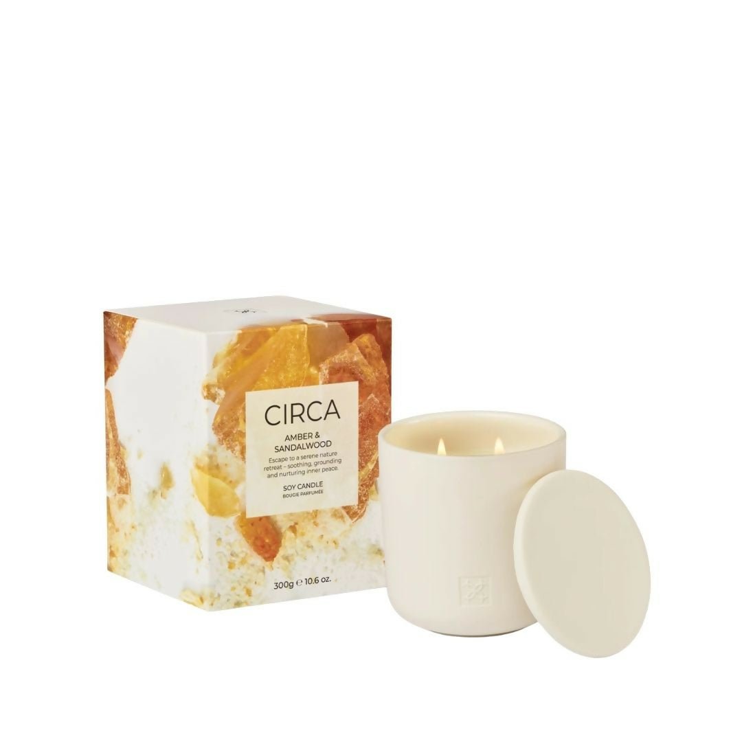 Circa Soy Candle 300g - Amber & Sandalwood - Metro Singapore Departmental Store - Celebrating 69 Years in SG