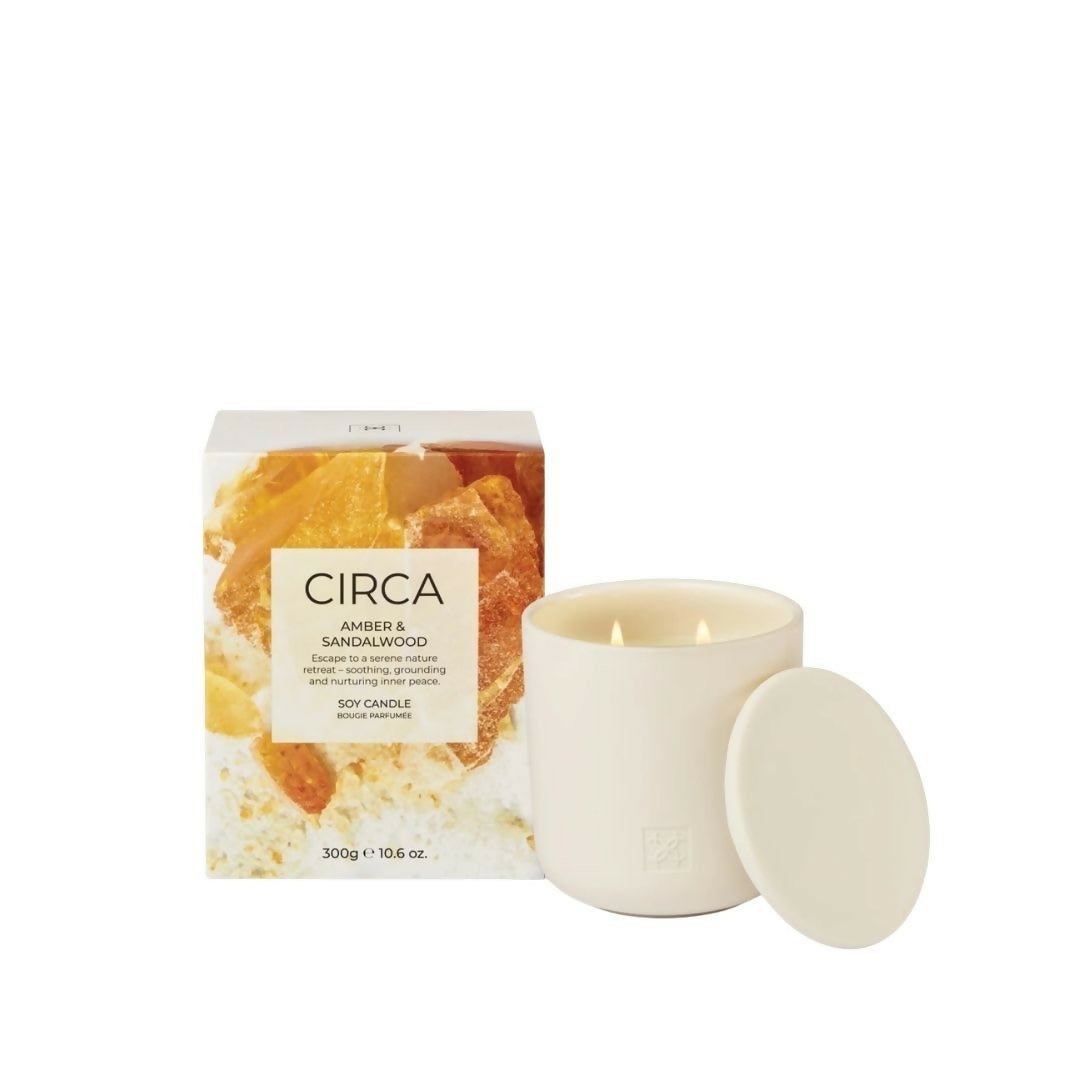 Circa Soy Candle 300g - Amber & Sandalwood - Metro Singapore Departmental Store - Celebrating 69 Years in SG