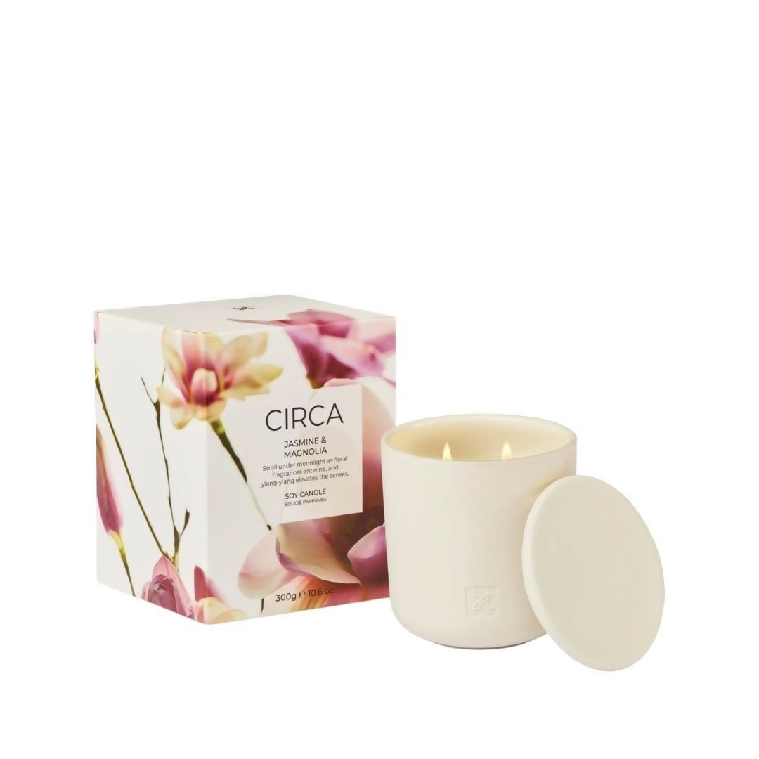 Circa Soy Candle 300g Jasmine & Magnolia - Metro Singapore Departmental Store - Celebrating 69 Years in SG