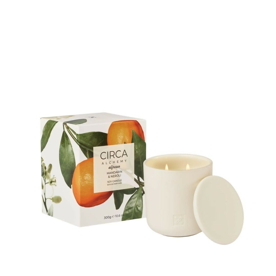 Circa Soy Candle 300g Mandarin & Neroli - Metro Singapore Departmental Store - Celebrating 69 Years in SG