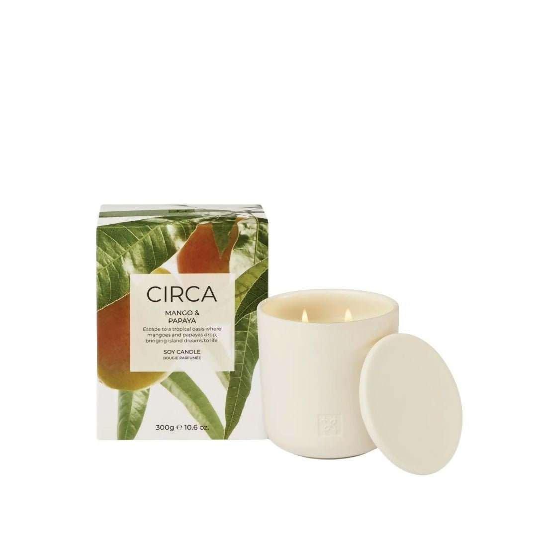Circa Soy Candle 300g Mango & Papaya - Metro Singapore Departmental Store - Celebrating 69 Years in SG