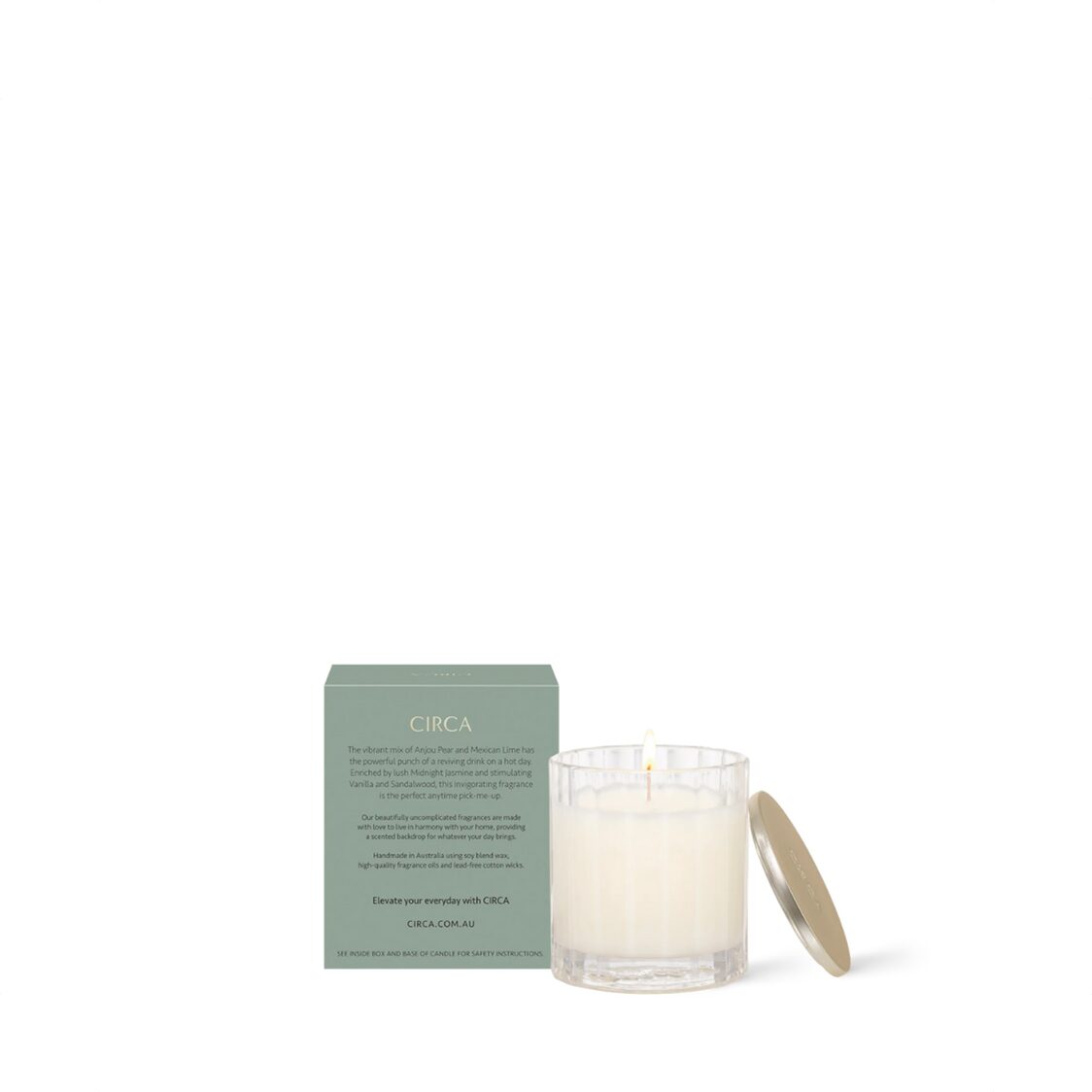Circa Soy Candle - Pear & Lime - Metro Singapore Departmental Store - Celebrating 69 Years in SG