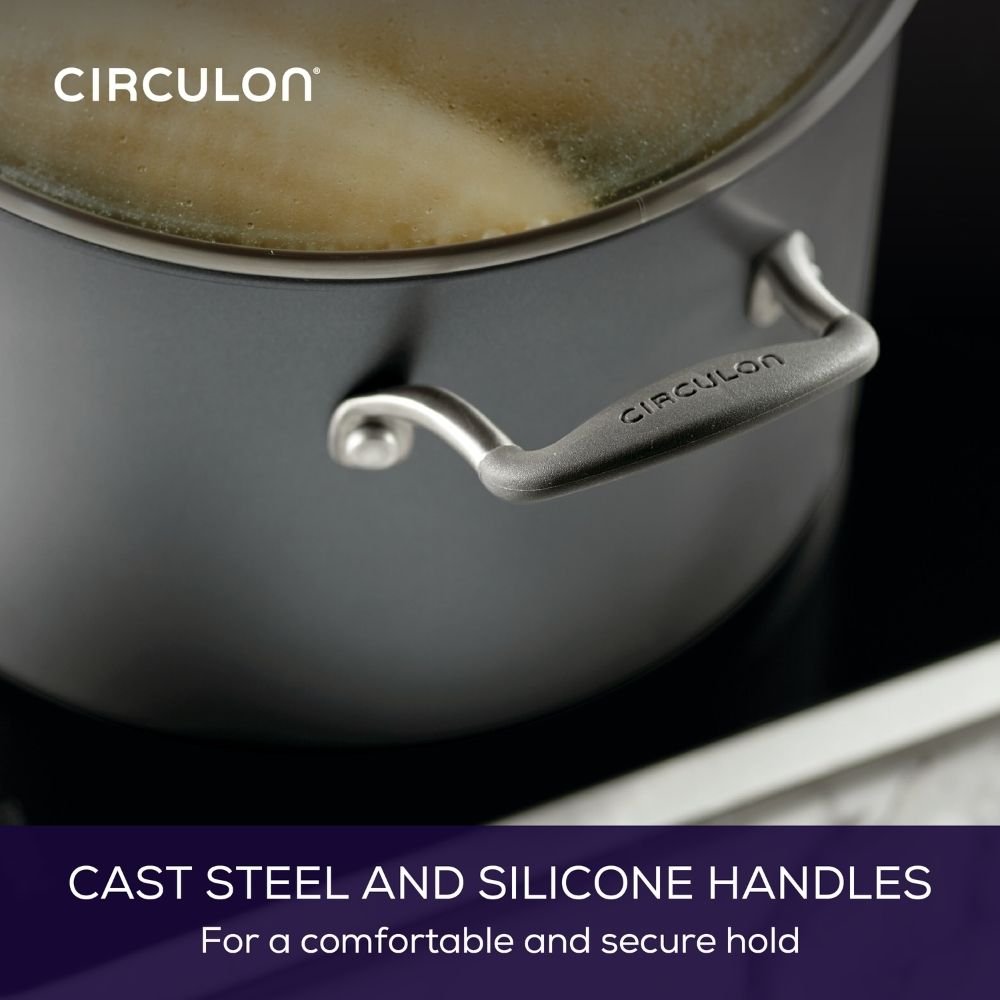 Circulon ScratchDefense A1 Nonstick 24cm/7.6L Covered Stockpot 81834 - Metro Singapore Departmental Store - Celebrating 69 Years in SG