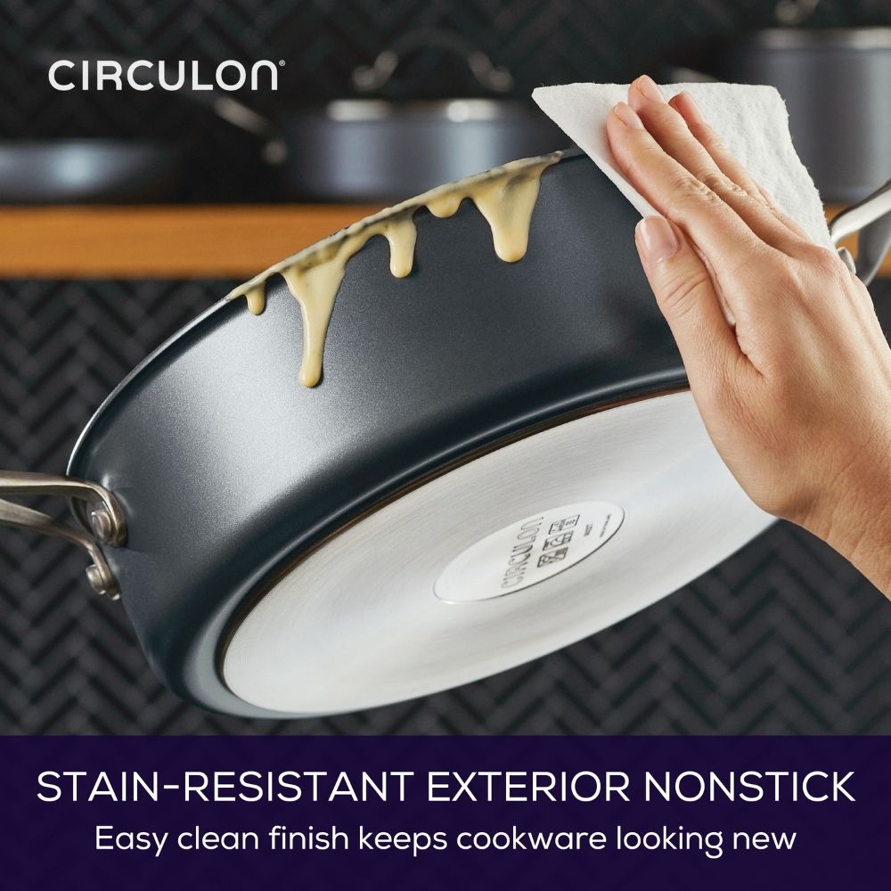 Circulon ScratchDefense A1 Nonstick 28cm/4.7L Covered Saute with Helper Handle 81835 - Metro Singapore Departmental Store - Celebrating 69 Years in SG