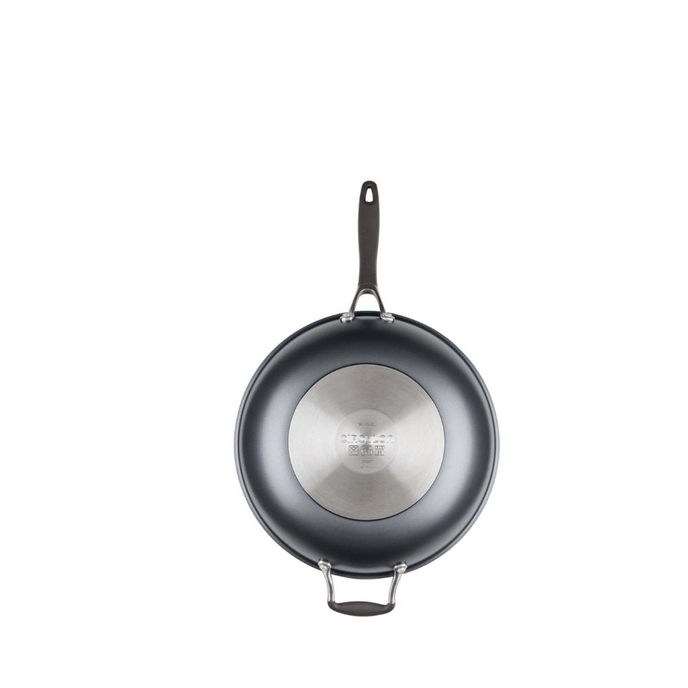 Circulon ScratchDefense A1 Nonstick 30.4cm Stirfry with Glass Lid 82205 - Metro Singapore Departmental Store - Celebrating 69 Years in SG