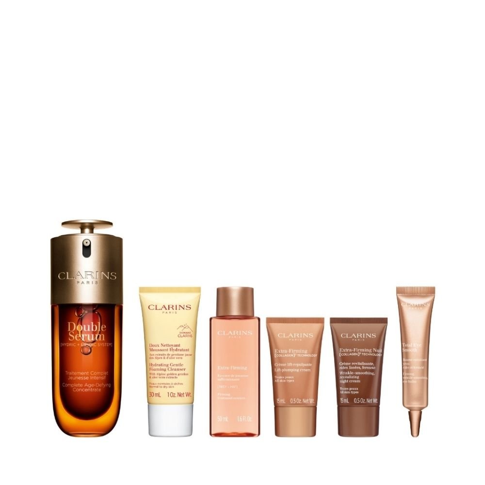 Clarins Double Serum 9 50ml Set (Worth $389) - Metro Singapore Departmental Store - Celebrating 69 Years in SG
