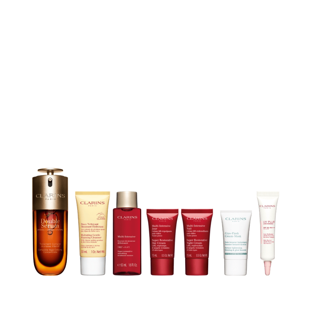 Clarins Double Serum 9 50ml Set (Worth $421) - Metro Singapore Departmental Store - Celebrating 69 Years in SG