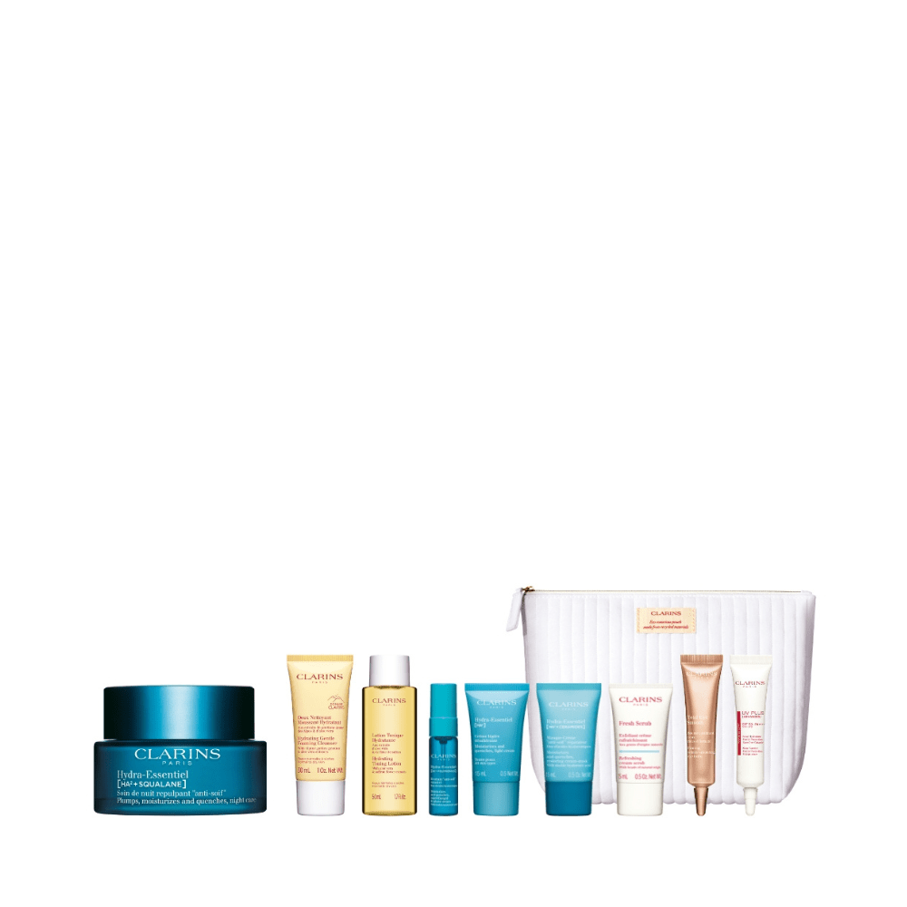 Clarins Hydra Essentiel Night Cream Set (Worth $320) - Metro Singapore Departmental Store - Celebrating 69 Years in SG