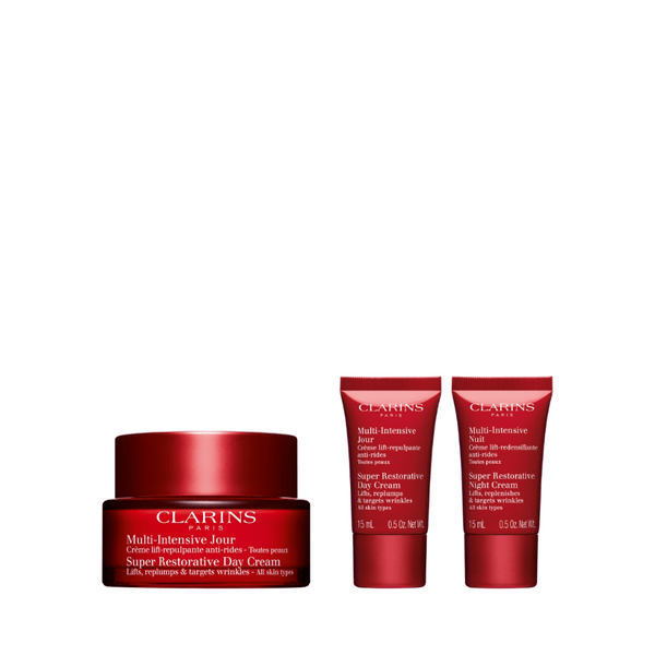 Clarins Super Restorative Day Cream Set (Worth $387) - Metro Singapore Departmental Store - Celebrating 69 Years in SG