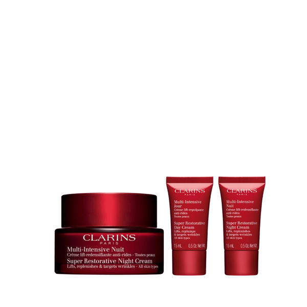 Clarins Super Restorative Night Cream Set (Worth $397) - Metro Singapore Departmental Store - Celebrating 69 Years in SG