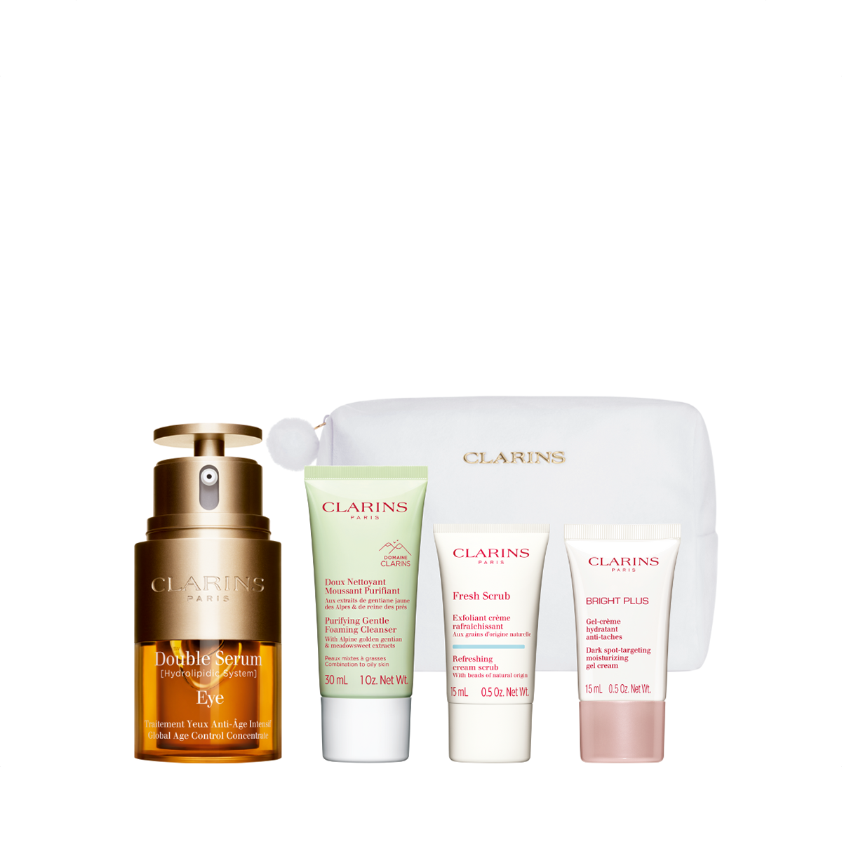 Clarins Double Serum Eye Set 20ml (Worth $222)