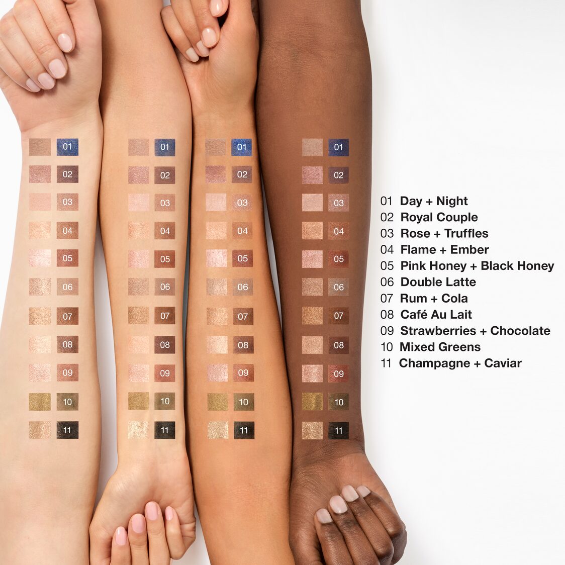 Clinique High Impact Shadow Play™ Shadow + Definer 1.9gm - Black Honey + Pink Honey