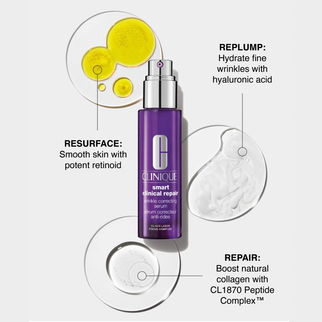 Clinique Smart Clinical Repair™ Wrinkle Correcting Serum - Metro Singapore Departmental Store - Celebrating 69 Years in SG