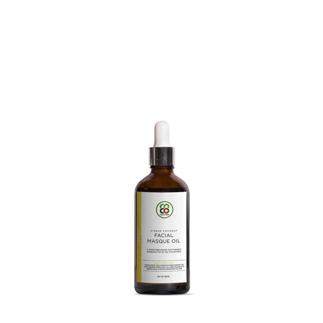 Coco Veda Facial Masque Oil - Make Up Remover 100ml - Metro Singapore Departmental Store - Celebrating 69 Years in SG
