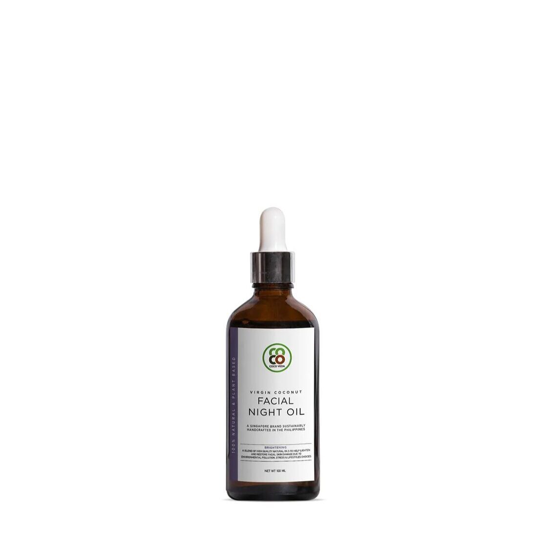 Coco Veda Facial Night Oil - Brightening 100ml - Metro Singapore Departmental Store - Celebrating 69 Years in SG