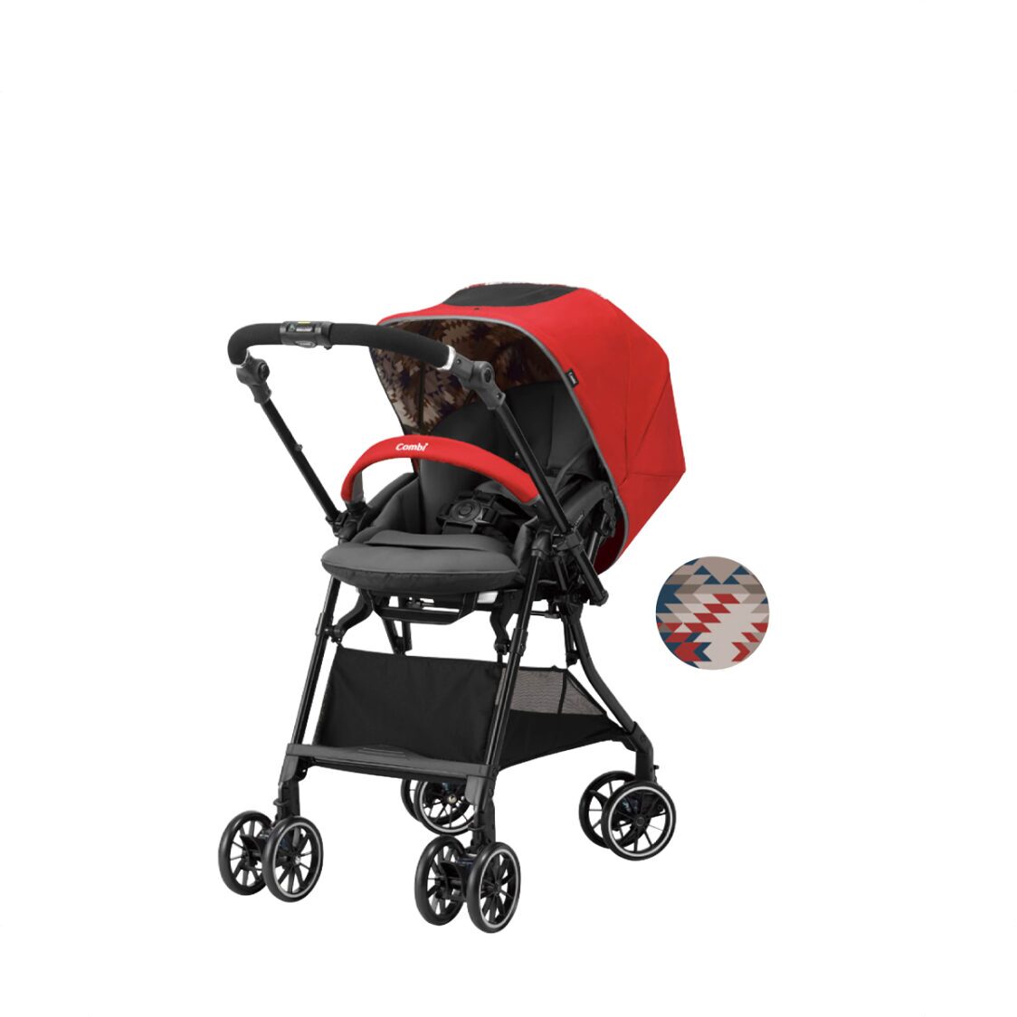 Combi Sugocal Compact Stroller 5.1kg 1~36 Months 118086 - Red - Metro Singapore Departmental Store - Celebrating 69 Years in SG