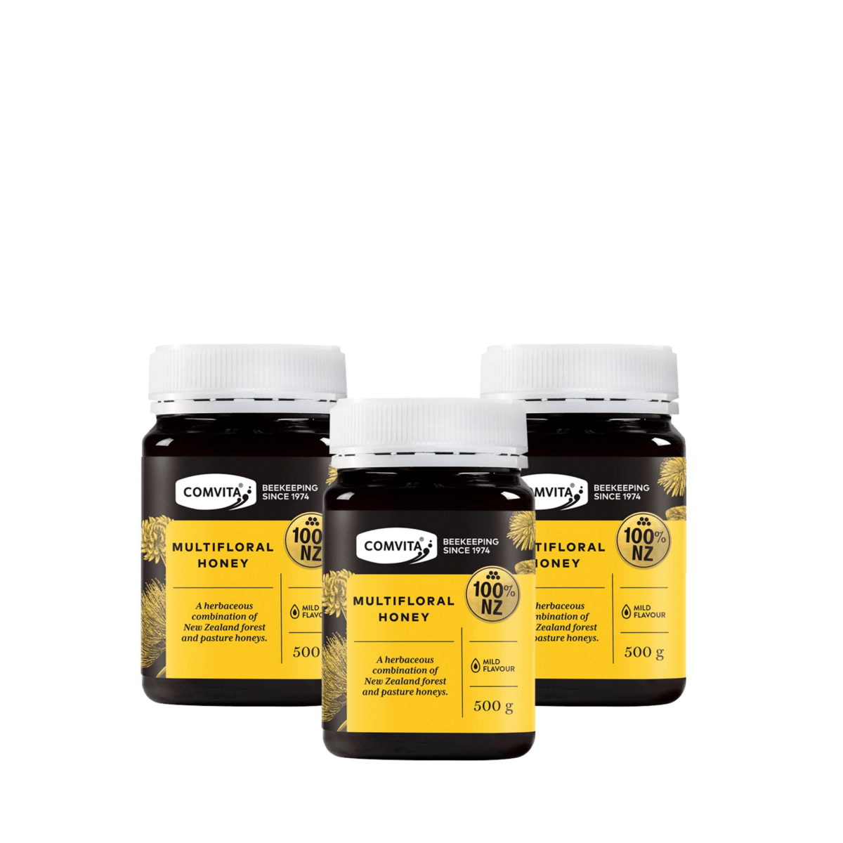 Comvita Multiflora Honey 500g (3 Bottles) - Metro Singapore Departmental Store - Celebrating 69 Years in SG
