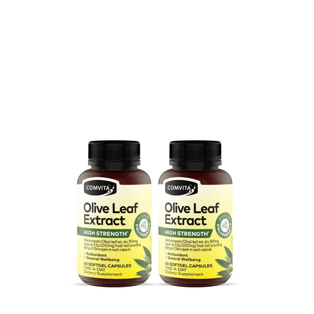 Comvita Olive Leaf Extract High Strength Capsules 60s (2 Bottles) - Metro Singapore Departmental Store - Celebrating 69 Years in SG