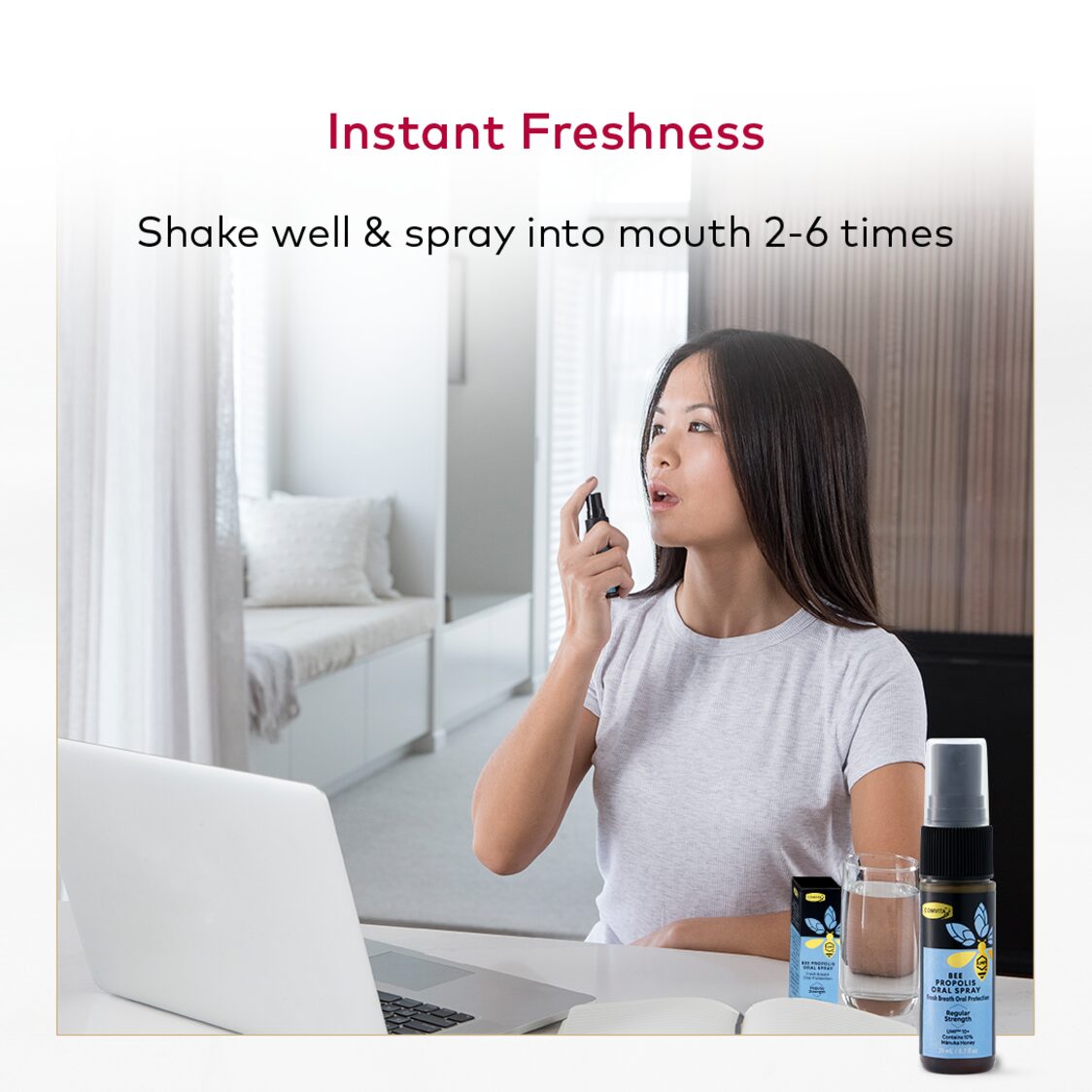 Comvita Propolis Oral Spray Regular Strength 20ml - Metro Singapore Departmental Store - Celebrating 69 Years in SG