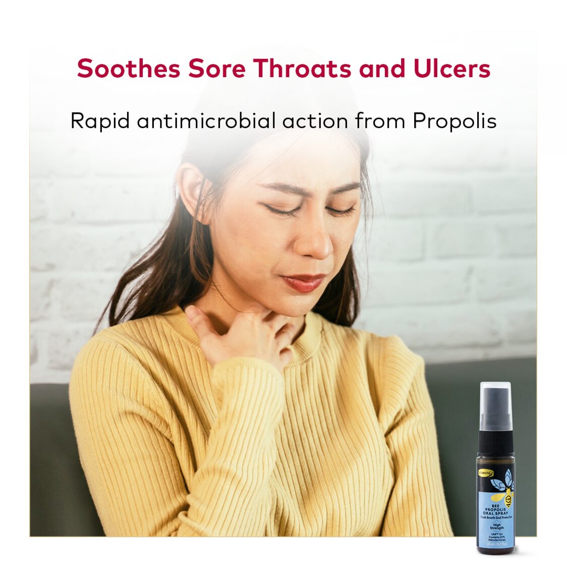 Comvita Propolis Oral Spray Regular Strength 20ml - Metro Singapore Departmental Store - Celebrating 69 Years in SG