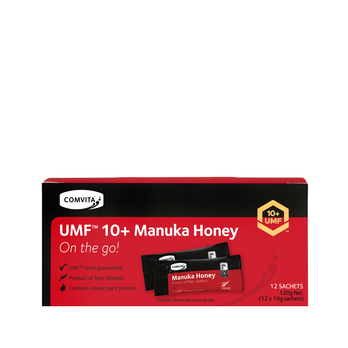 Comvita UMF™ 10+ Manuka Honey Sachets 12s (12 x 10g) PWP - Metro Singapore Departmental Store - Celebrating 69 Years in SG