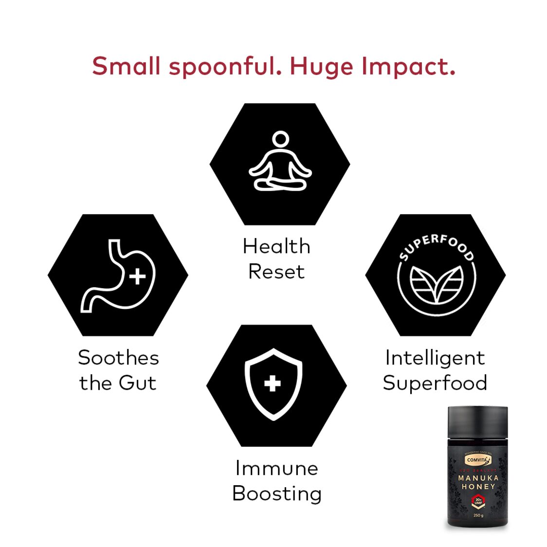 Comvita UMF 20+ Manuka Honey 250g - Metro Singapore Departmental Store - Celebrating 69 Years in SG