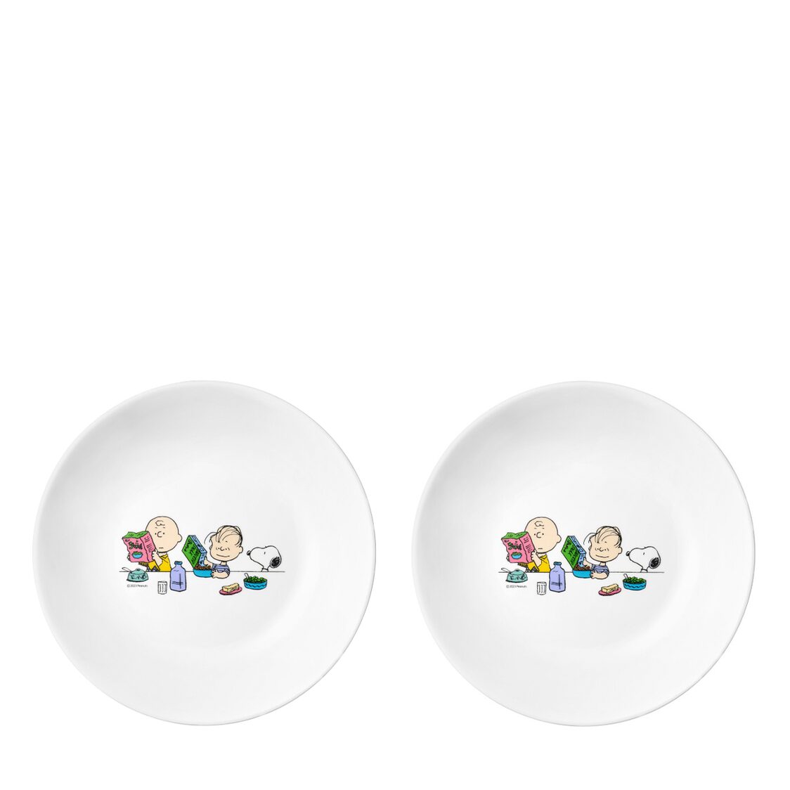 Corelle 2pc 21cm Soup Plate - Snoopy Brunch (420) - Metro Singapore Departmental Store - Celebrating 69 Years in SG