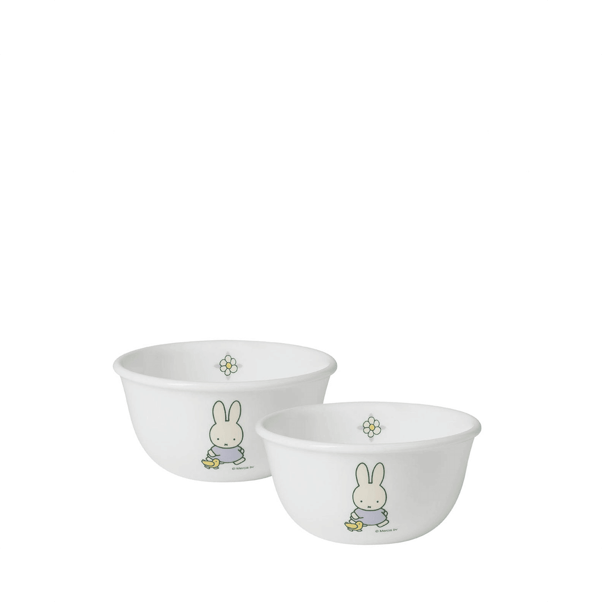 Corelle 2pc 325ml Rice Bowl - Miffy Floral - Metro Singapore Departmental Store - Celebrating 69 Years in SG