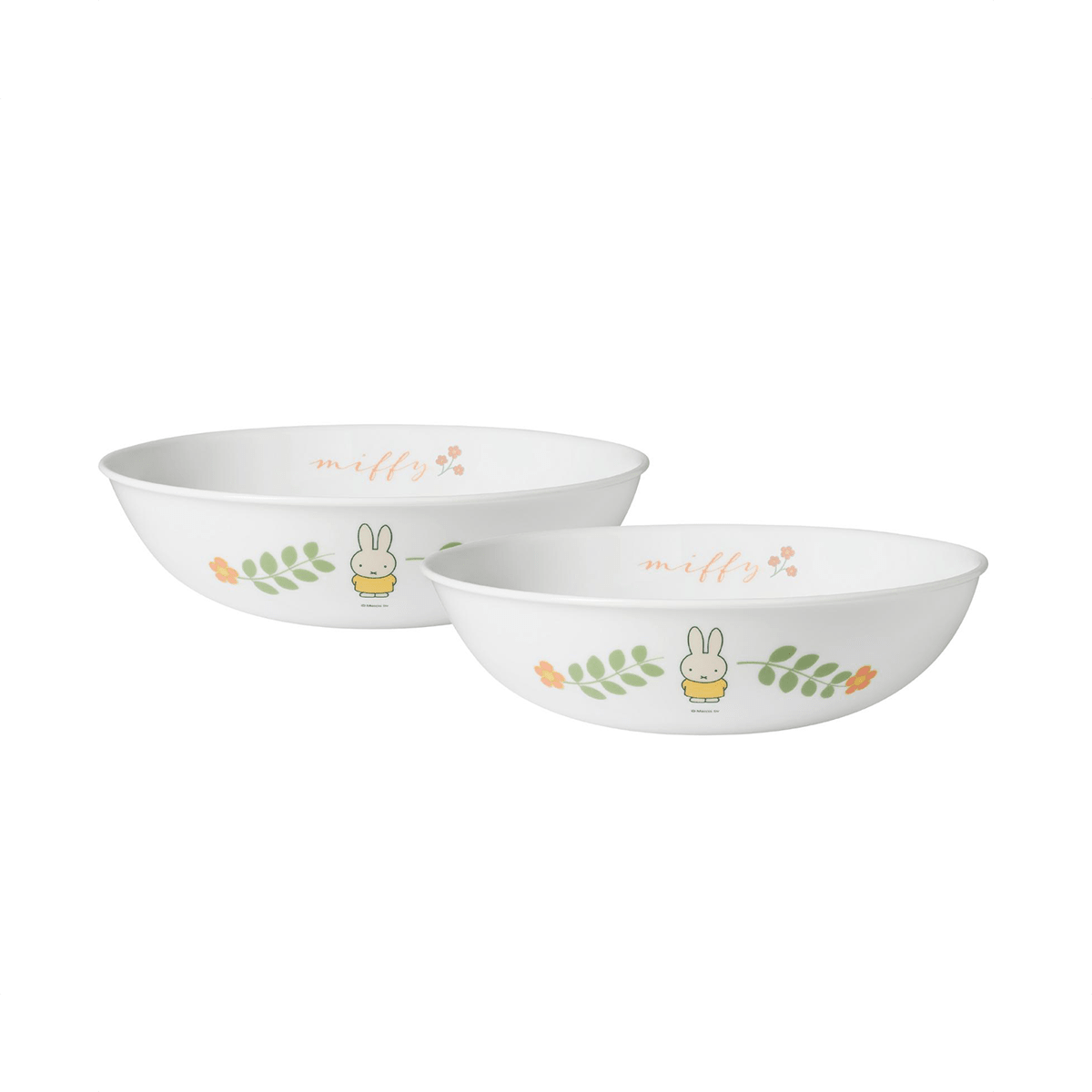 Corelle 2pc 46oz Meal Bowl - Miffy Floral - Metro Singapore Departmental Store - Celebrating 69 Years in SG