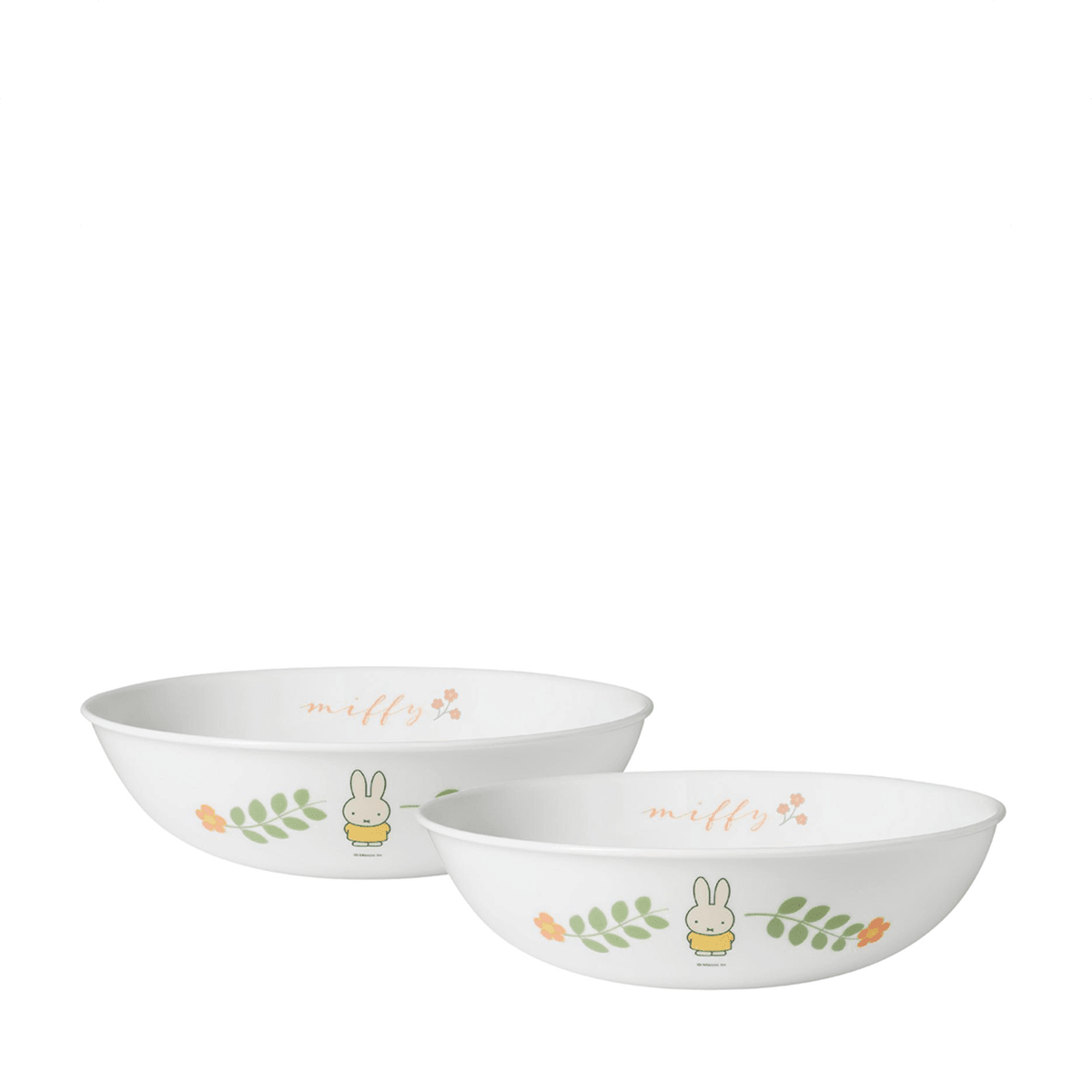 Corelle 2pc 46oz Meal Bowl - Miffy Floral - Metro Singapore Departmental Store - Celebrating 69 Years in SG