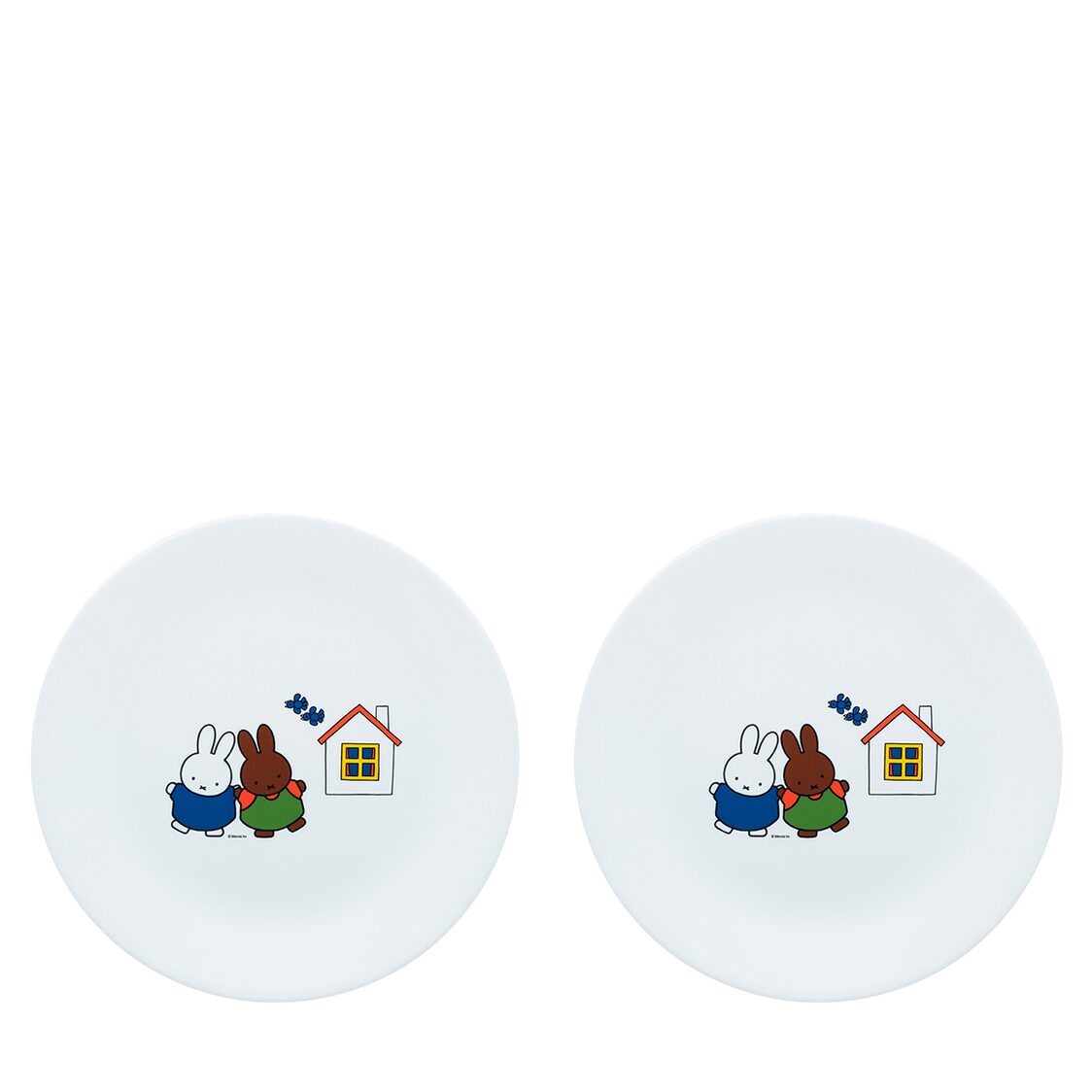 Corelle 2pc Dinner Plate - Miffy (110) - Metro Singapore Departmental Store - Celebrating 69 Years in SG