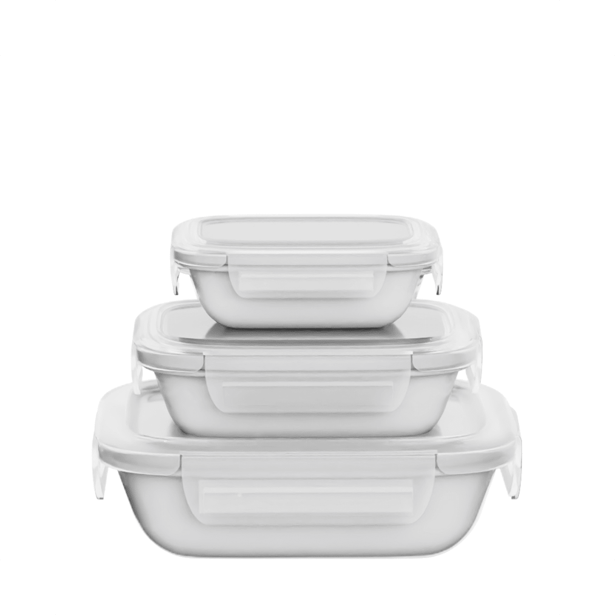 Corelle Coordinates 3pc Milk Glass Storage Set - Metro Singapore Departmental Store - Celebrating 69 Years in SG