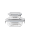 Corelle Coordinates Milkglass Storage Square 2pc Set - Metro Singapore Departmental Store - Celebrating 69 Years in SG