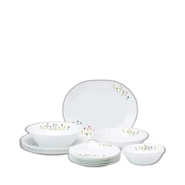 Corelle Flower Hill 18pc Dinnerware Set - Metro Singapore Departmental Store - Celebrating 69 Years in SG