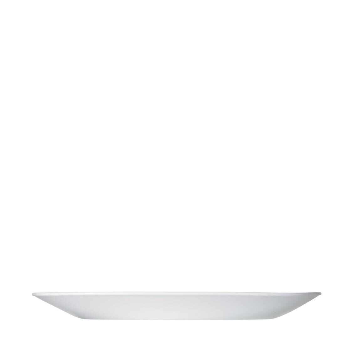 Corelle Square Round Dinner Plate Winter Frost White - Metro Singapore Departmental Store - Celebrating 69 Years in SG