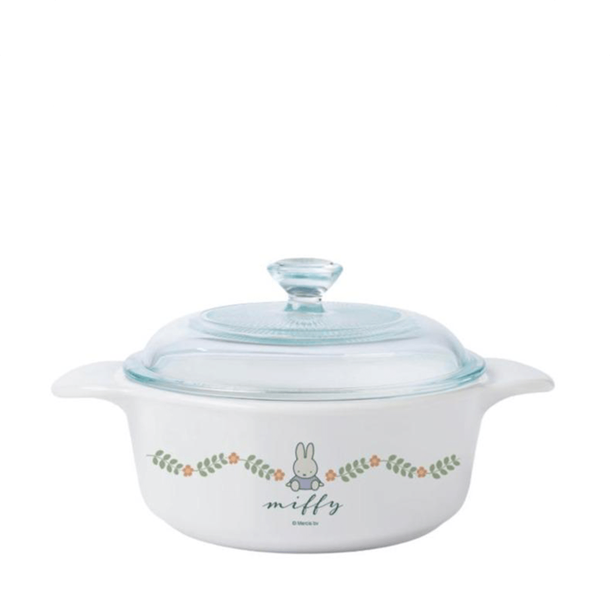 Corningware 0.8L Covered Casserole - Miffy Floral - Metro Singapore Departmental Store - Celebrating 69 Years in SG
