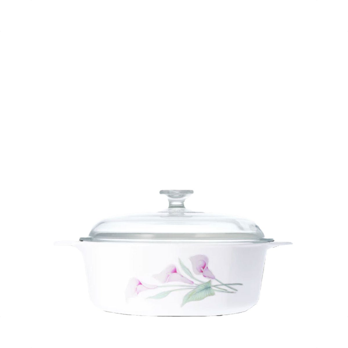 Corningware 3.25l Casserole With Glass Cover - Lilyville (P - 32 - LV) - Metro Singapore Departmental Store - Celebrating 69 Years in SG