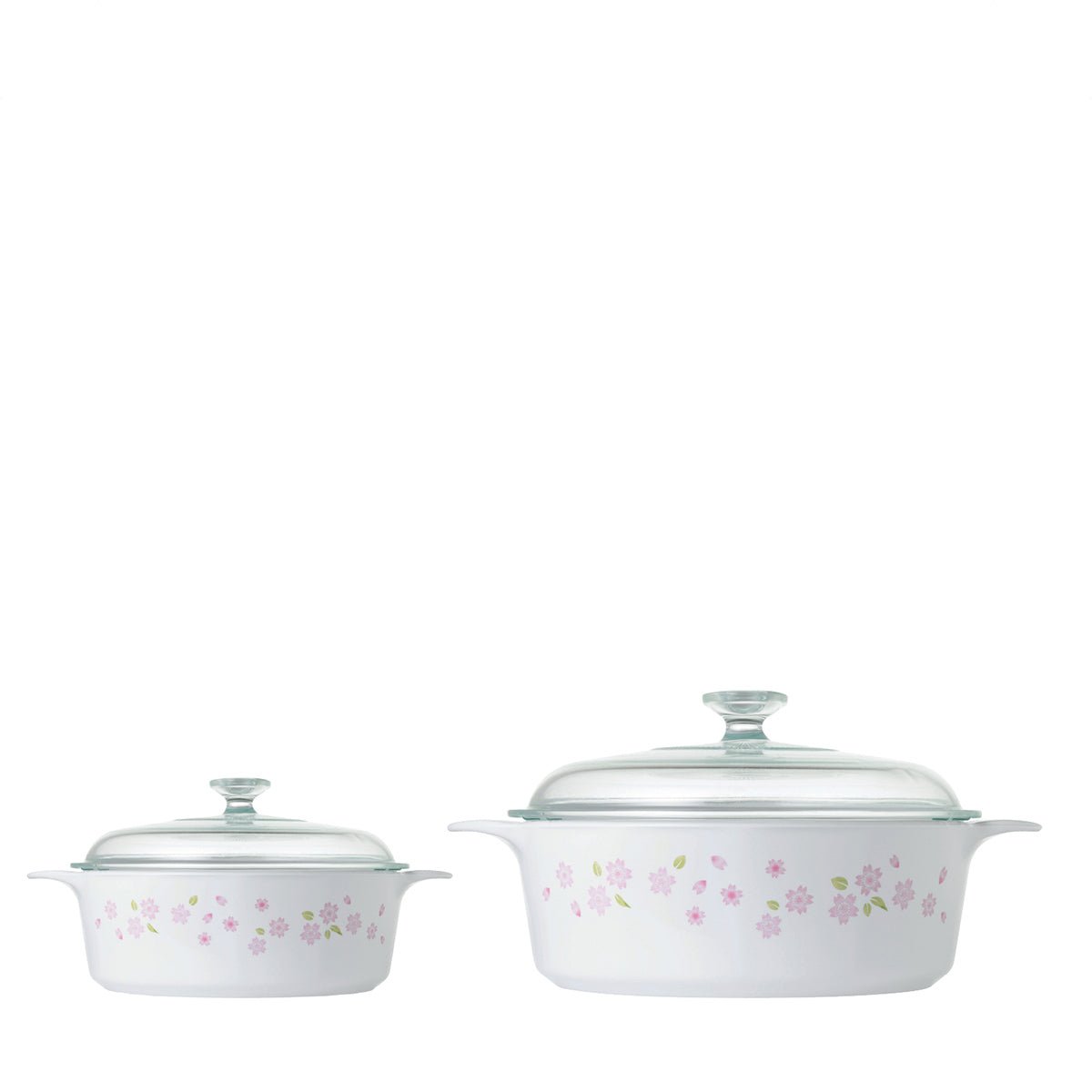 Corningware 4pc Covered Casserole Set - Sakura (P - 243 - SR) - Metro Singapore Departmental Store - Celebrating 69 Years in SG