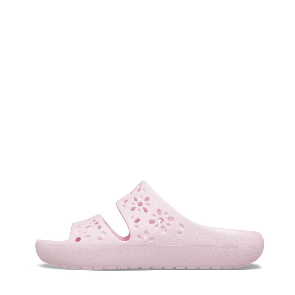 Crocs Classic Floral Cut Out Sandal - Pink Milk - Metro Singapore Departmental Store - Celebrating 69 Years in SG