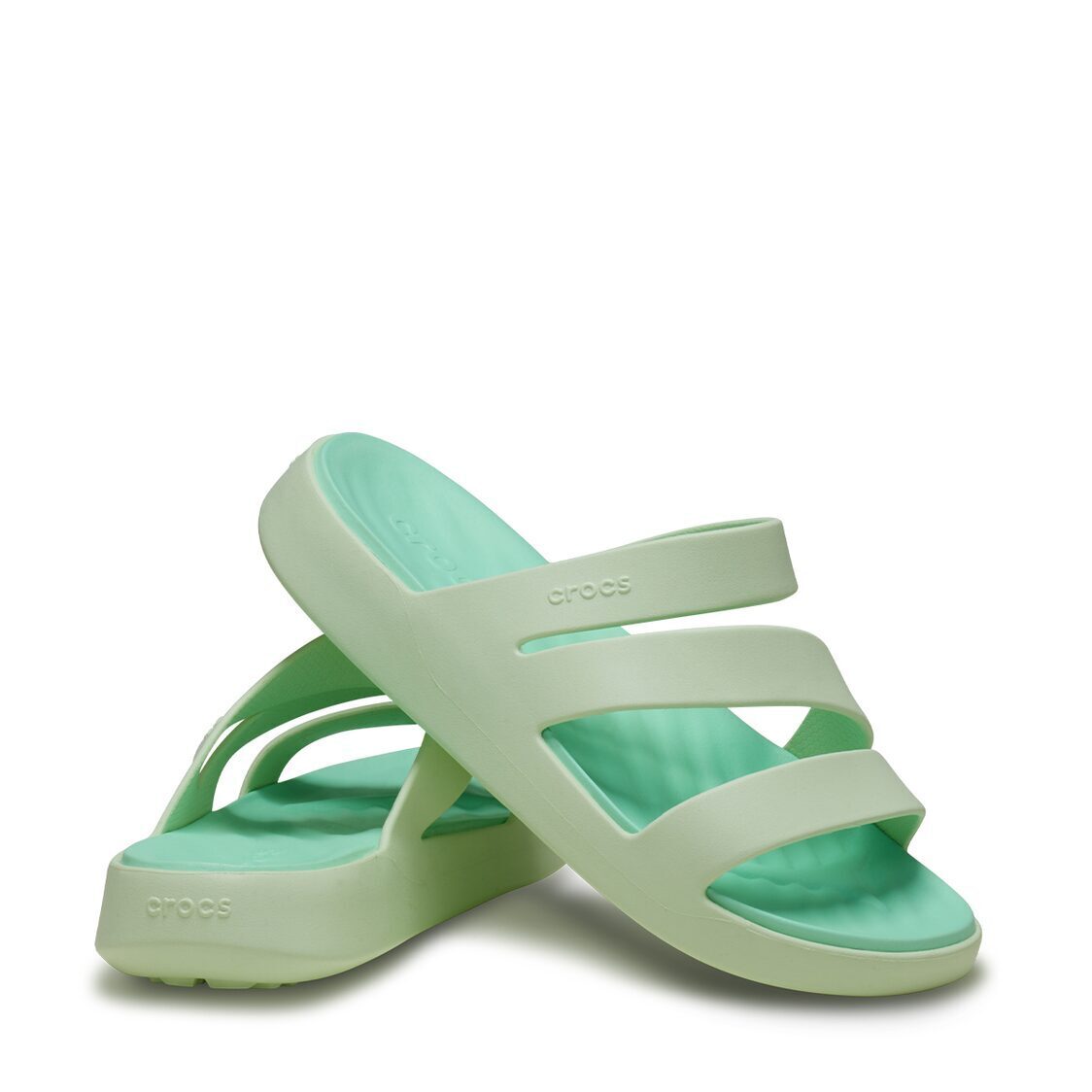 Crocs Getaway Strappy - Jade Tint - Metro Singapore Departmental Store - Celebrating 69 Years in SG