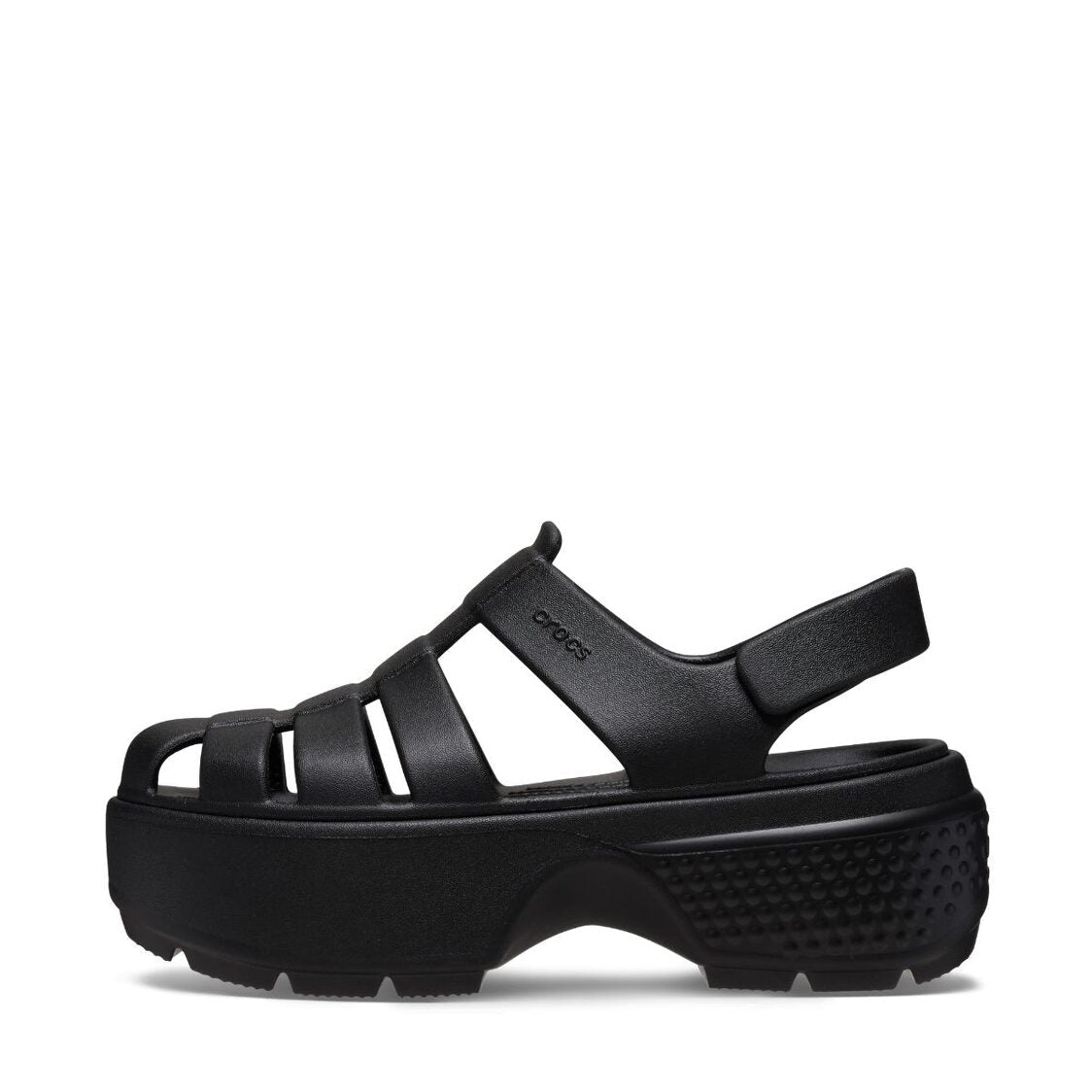Crocs Stomp Fisherman Sandal - Black - Metro Singapore Departmental Store - Celebrating 69 Years in SG