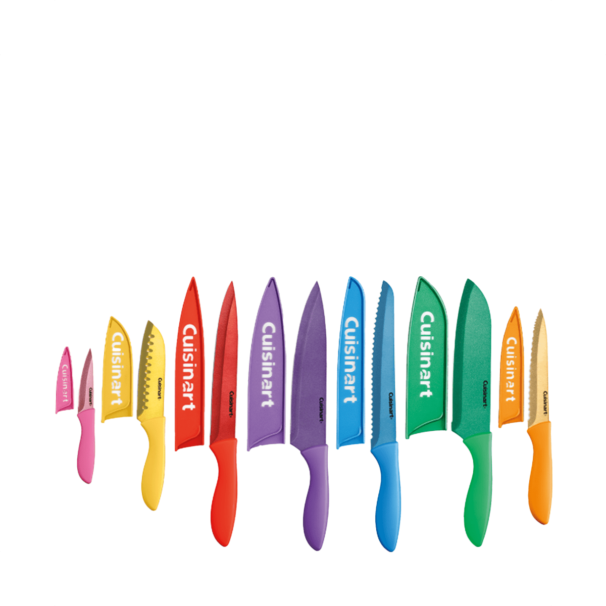 Cuisinart Stainless Steel 7pcs Metallic Colour Knife Set (400CA-C77-14PMCPC-HK) - Metro Singapore Departmental Store - Celebrating 69 Years in SG