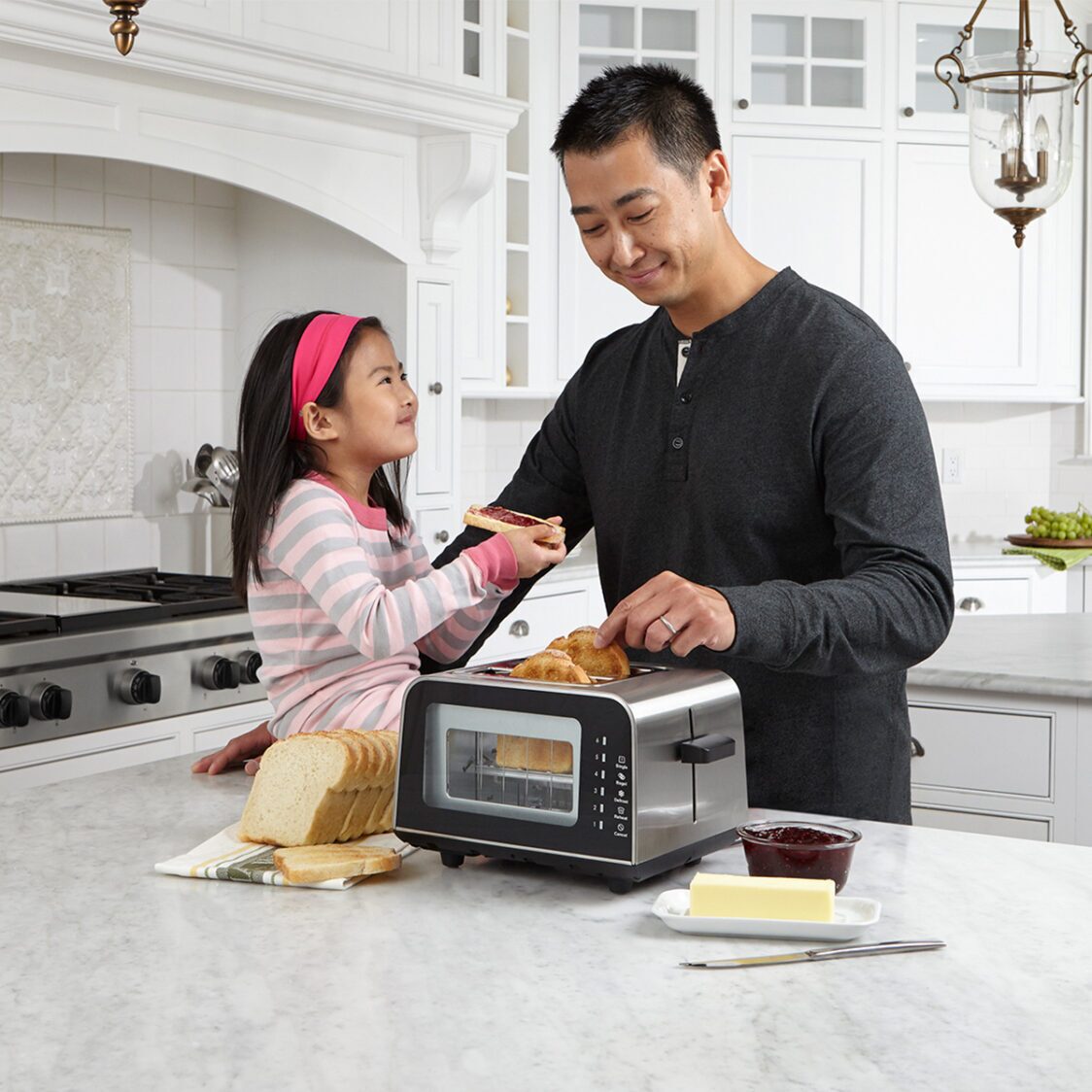 Cuisinart View Pro Glass 2 - Slide Toaster CPT - 3000HK - Metro Singapore Departmental Store - Celebrating 69 Years in SG