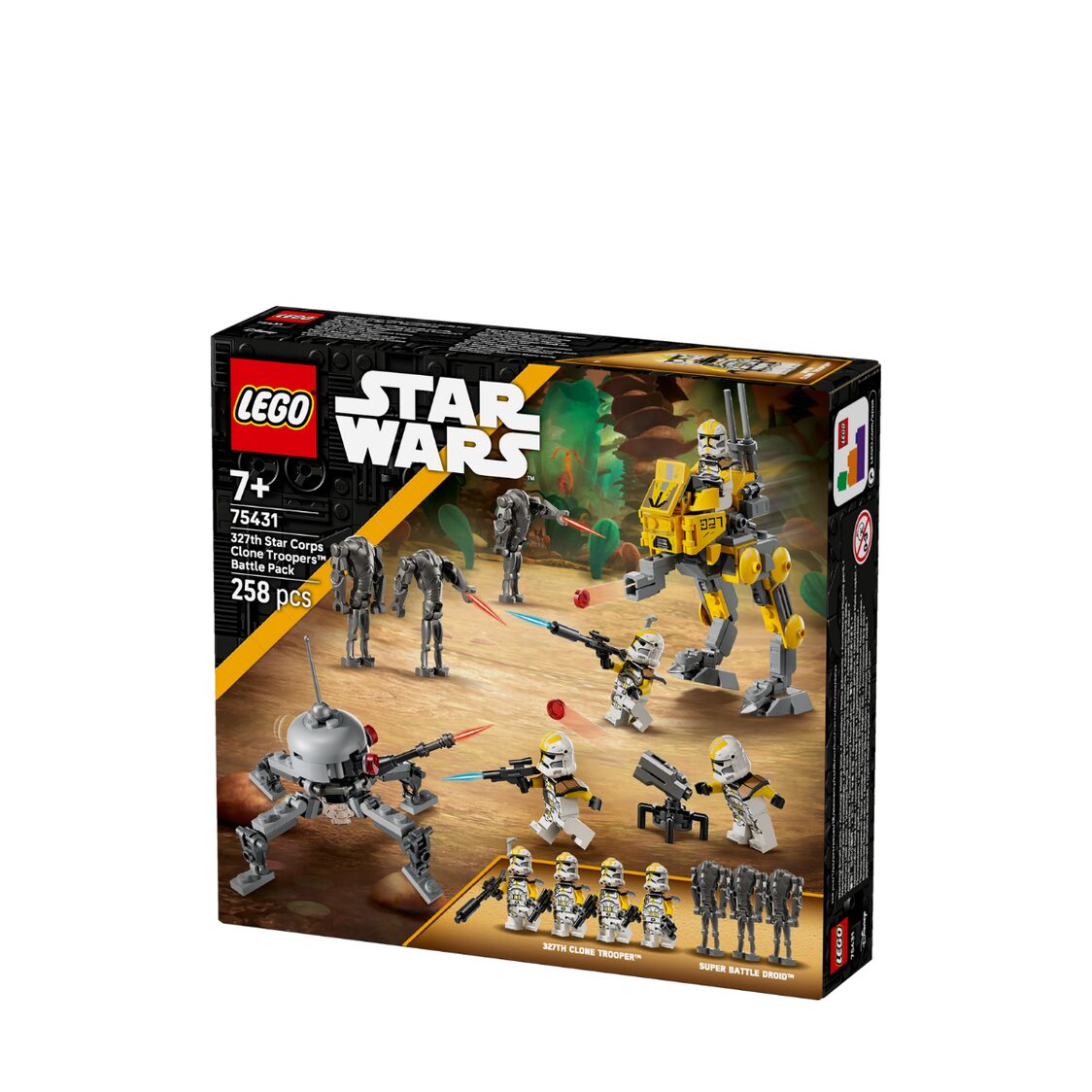 Lego 327th Star Corps Clone Troopers™ Battle 75431