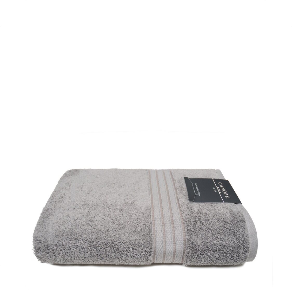 Canopy Premium Egyptian Bath Towel - Silver